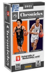 2021 Panini Chronicles Draft Picks Collegiate Basketball Hobby Box FOTL (First Off The Line)